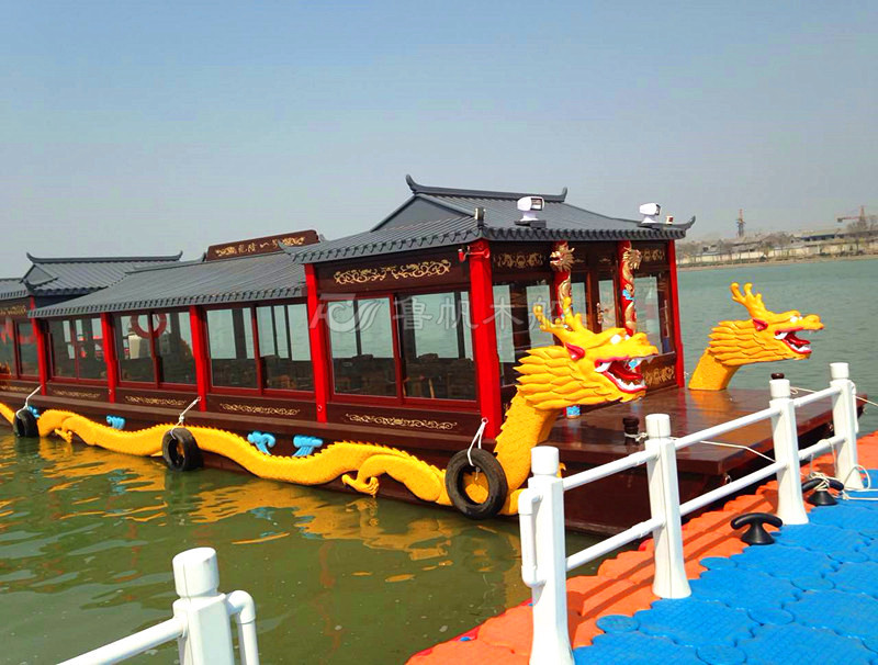 龍型畫舫船
